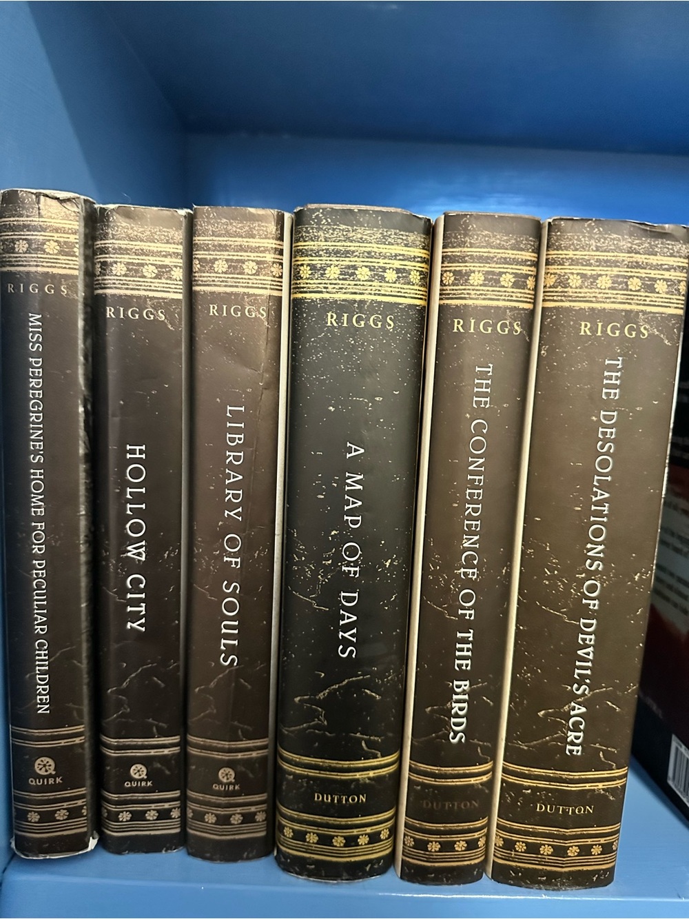 Miss Peregrine’s Book Set 1-6 Hardcover w/ dust jackets